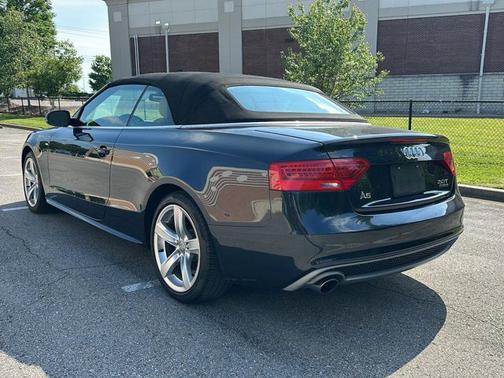 Moonlight Blue Metallic / Black Roof 2016 Audi A5 2.0T Premium Plus