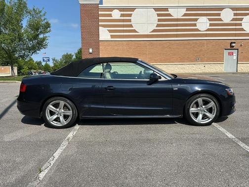 Moonlight Blue Metallic / Black Roof 2016 Audi A5 2.0T Premium Plus