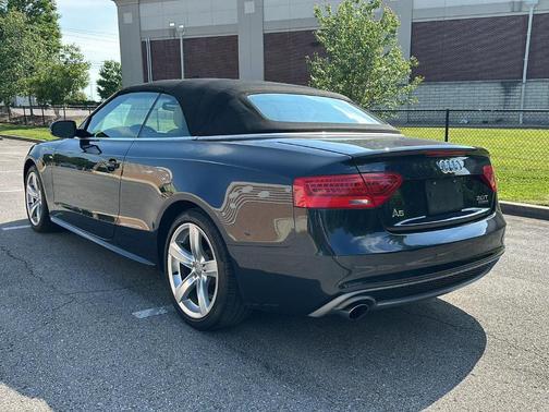 Moonlight Blue Metallic / Black Roof 2016 Audi A5 2.0T Premium Plus