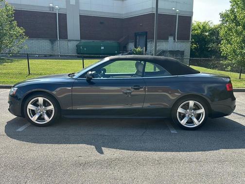 Moonlight Blue Metallic / Black Roof 2016 Audi A5 2.0T Premium Plus