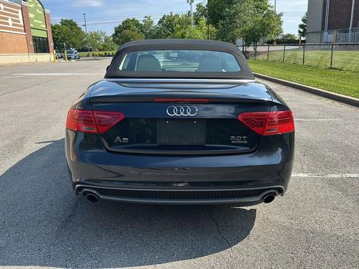 Moonlight Blue Metallic / Black Roof 2016 Audi A5 2.0T Premium Plus