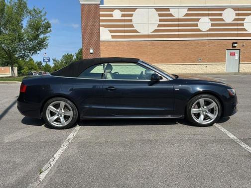 Moonlight Blue Metallic / Black Roof 2016 Audi A5 2.0T Premium Plus