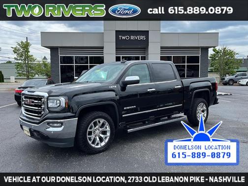 Onyx Black 2018 GMC Sierra 1500 SLT
