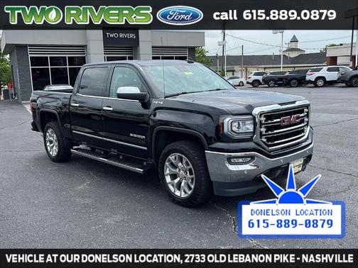 Onyx Black 2018 GMC Sierra 1500 SLT
