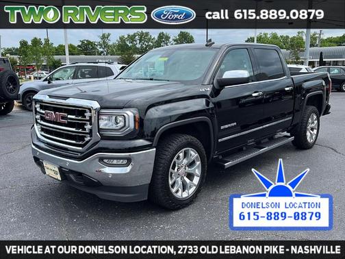 Onyx Black 2018 GMC Sierra 1500 SLT