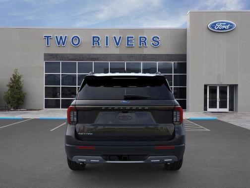 Agate Black Metallic 2026 Ford Explorer Active