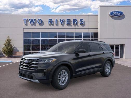 Agate Black Metallic 2026 Ford Explorer Active