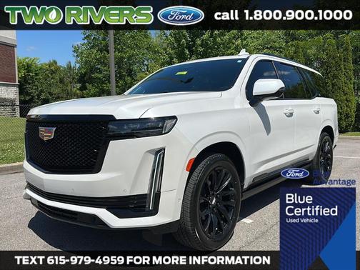 Crystal White Tri-Coat 2021 Cadillac Escalade Sport Platinum