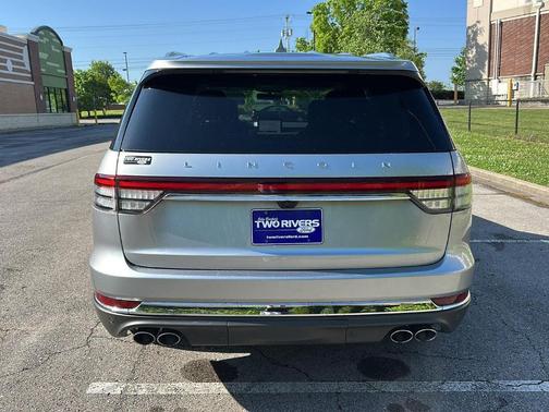 Silver Radiance Clearcoat 2020 Lincoln Aviator Reserve AWD