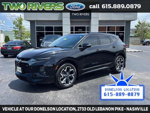 Black 2020 Chevrolet Blazer RS