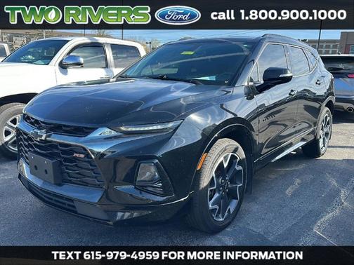 Black 2020 Chevrolet Blazer RS