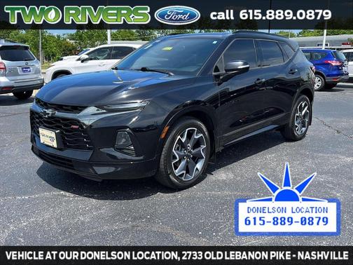 Black 2020 Chevrolet Blazer RS