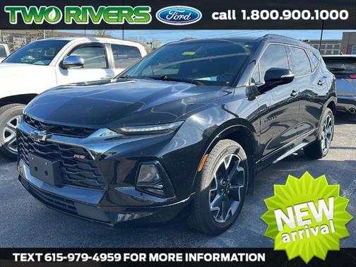 Black 2020 Chevrolet Blazer RS
