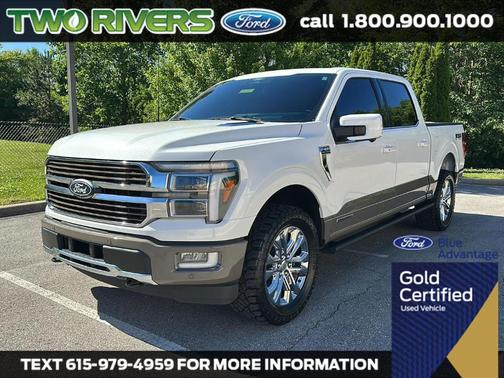 Star White 2025 Ford F-150 King Ranch