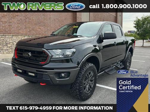 Shadow Black 2021 Ford Ranger XLT