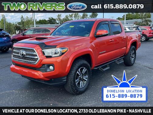 Inferno Red 2016 Toyota Tacoma TRD Sport