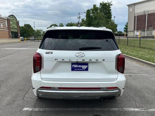 Hyper White 2024 Hyundai PALISADE Calligraphy