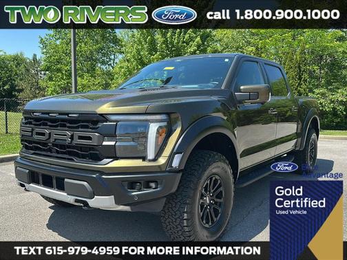 Green 2025 Ford F-150 Raptor