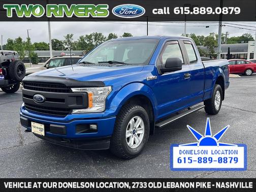 Lightning Blue 2018 Ford F-150 XL