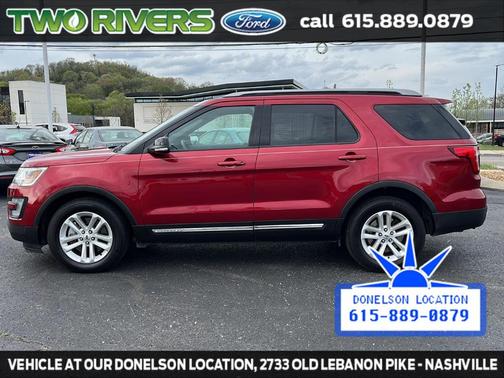 Ruby Red Metallic Tinted Clearcoat 2017 Ford Explorer XLT