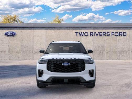 Space White Metallic 2026 Ford Explorer ST-Line
