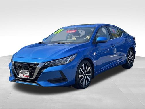 Electric Blue Metallic 2021 Nissan Sentra SV