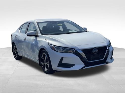 Aspen White 2023 Nissan Sentra SV