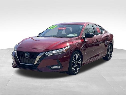Scarlet Ember 2023 Nissan Sentra SR