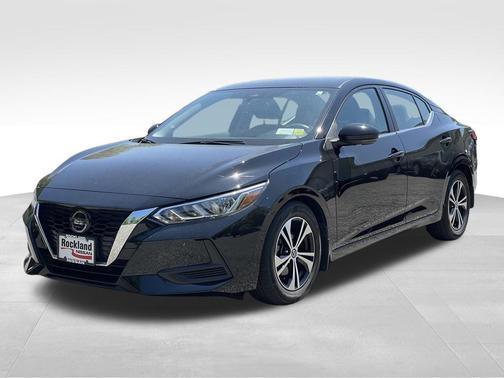 Black 2021 Nissan Sentra SV