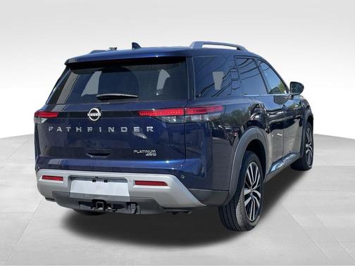 Deep Ocean Blue 2023 Nissan Pathfinder Platinum