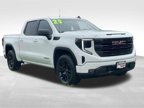 Summit White 2023 GMC Sierra 1500 Elevation