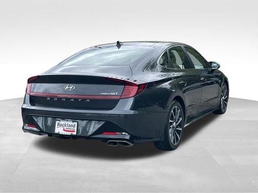 Gray 2021 Hyundai SONATA Limited