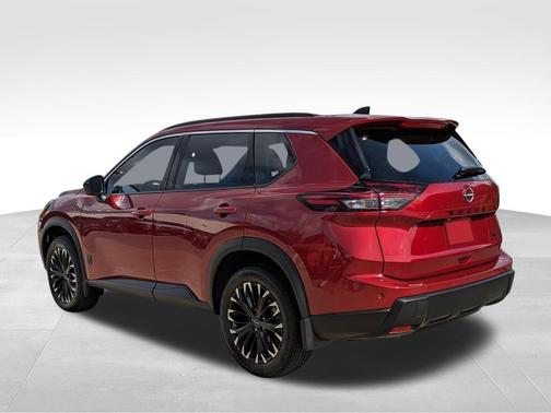 Scarlet Red 2026 Nissan Rogue Dark Armor