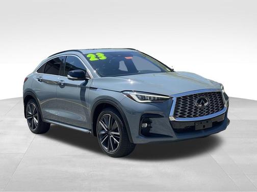 Slate Gray 2023 INFINITI QX55 ESSENTIAL
