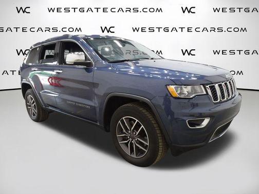 Pacific Blue Clearcoat 2021 Jeep Grand Cherokee Limited