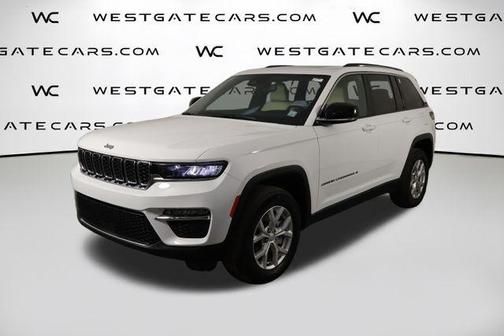 Bright White Clearcoat 2023 Jeep Grand Cherokee Limited