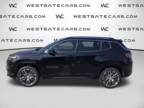 Diamond Black 2022 Jeep Compass Limited
