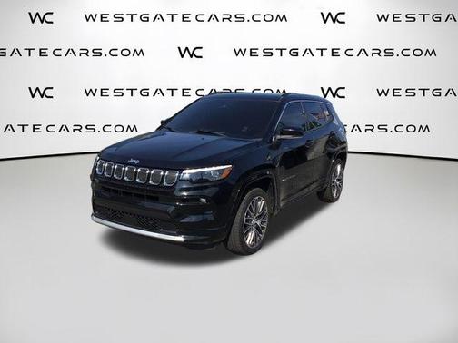 Diamond Black 2022 Jeep Compass Limited