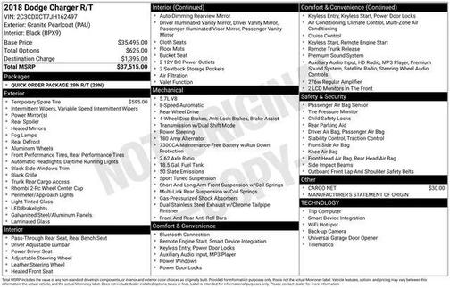 2018 Dodge Charger R/T RWD