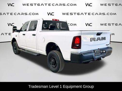 Bright White Clearcoat 2026 RAM 2500 Tradesman