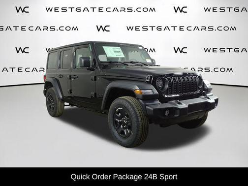 Black Clearcoat 2026 Jeep Wrangler Sport