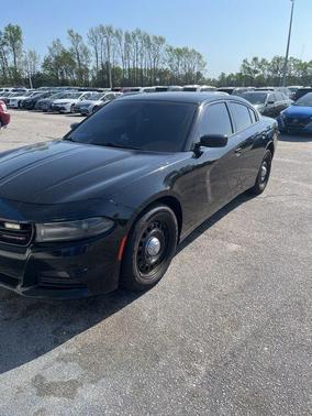 Pitch Black Clearcoat 2018 Dodge Charger Police