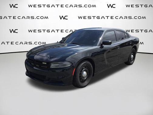 Pitch Black Clearcoat 2018 Dodge Charger Police