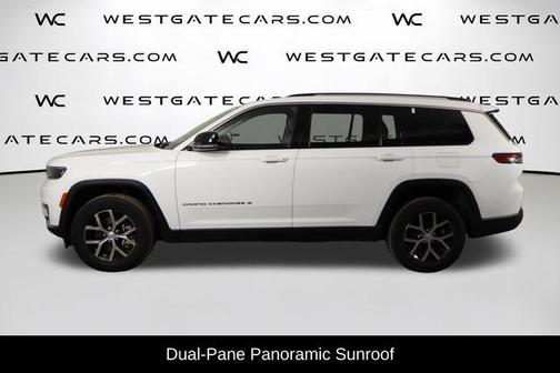 Bright White Clearcoat 2023 Jeep Grand Cherokee L Limited
