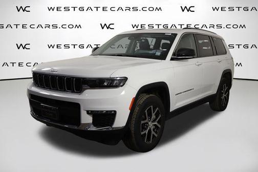 Bright White Clearcoat 2023 Jeep Grand Cherokee L Limited