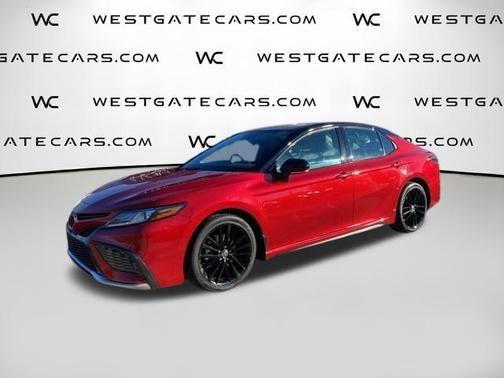 Midnight Black Metallic 2023 Toyota Camry XSE
