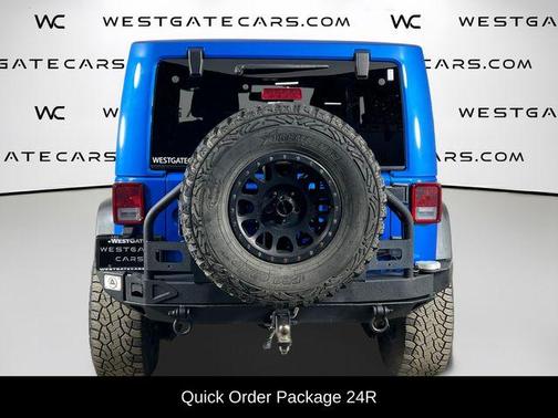 Hydro Blue Pearl 2016 Jeep Wrangler Rubicon