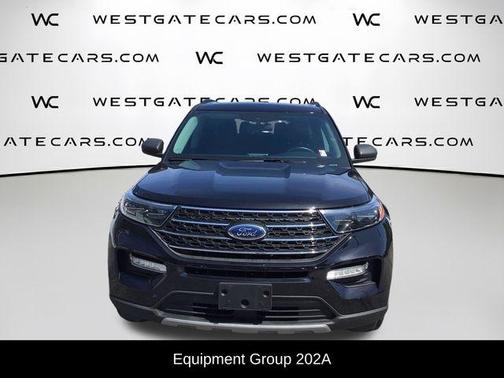 Black Metallic 2022 Ford Explorer XLT