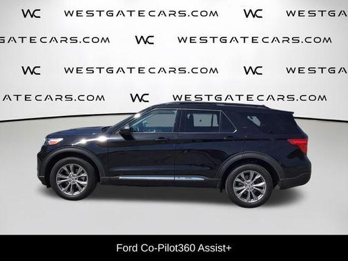 Black Metallic 2022 Ford Explorer XLT