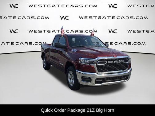 Delmonico Red Pearlcoat 2025 RAM 1500 Big Horn/Lone Star